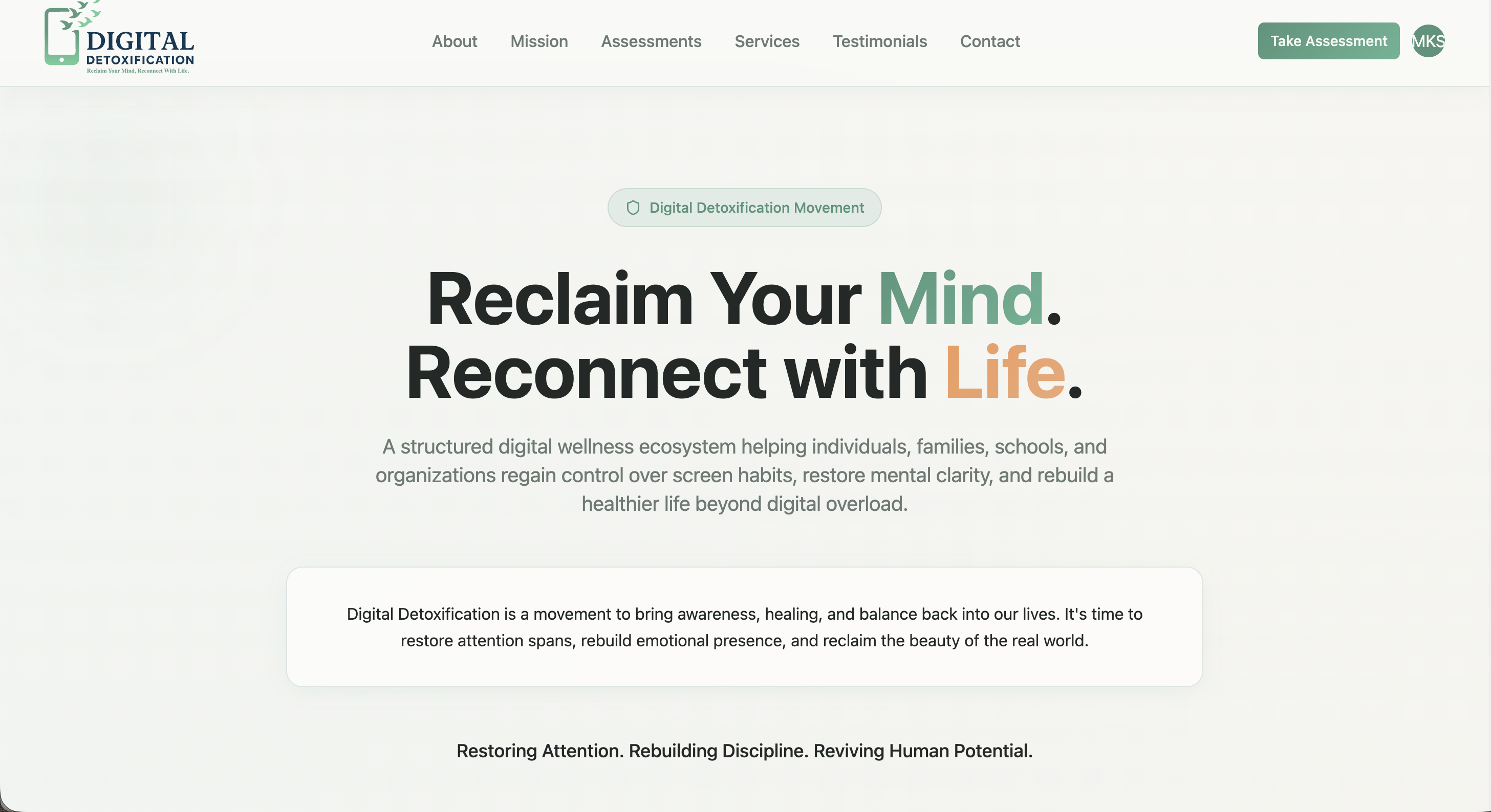 Digital Detoxification — A Movement Back to Presence