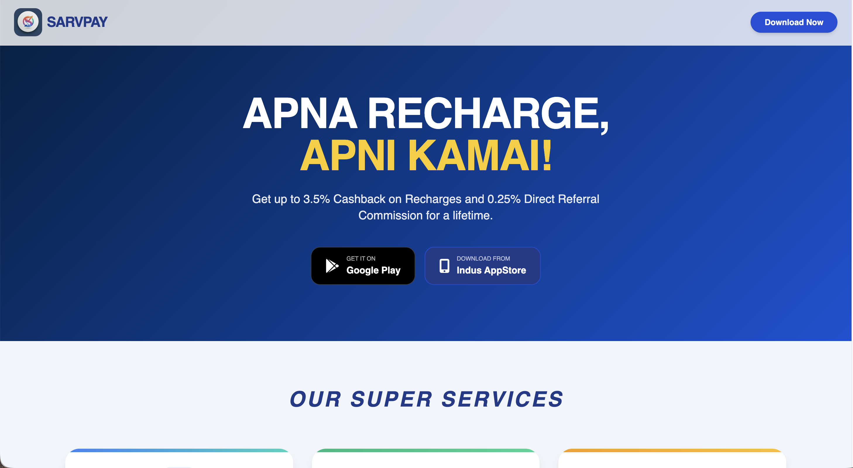 SarvPay — Secure Digital Payment Platform